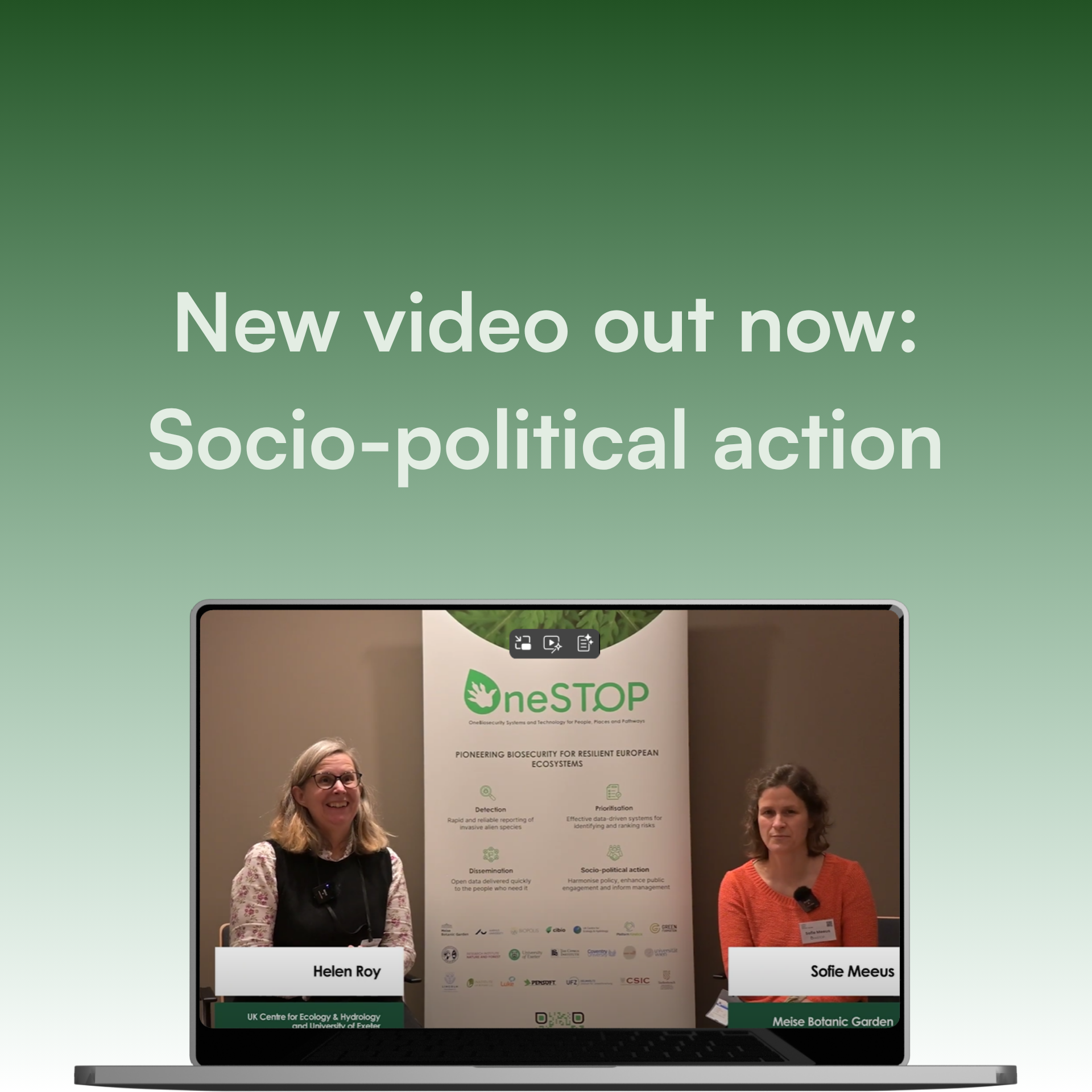 New video highlights OneSTOP’s approach to socio-political action on invasive alien species