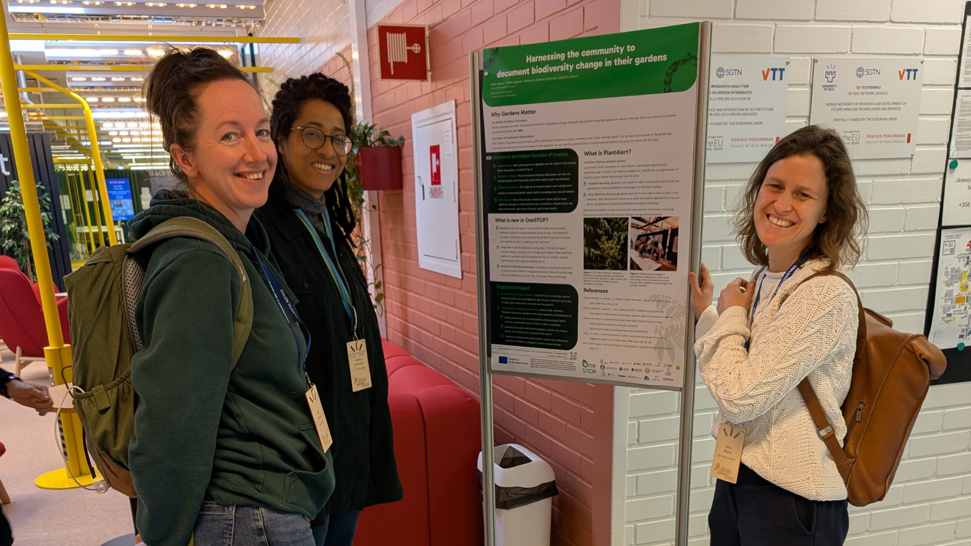 Harnessing citizens to document biodiversity change in their gardens: OneSTOP at ECSA 2026